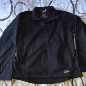 Black Polyester L.L.Bean Jacket Size M